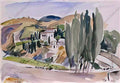 Pyotr Konchalovsky landscape 1929 Art A4 Photo Print