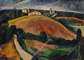 Pyotr Konchalovsky landscape at siena 1912 Art A4 Photo Print