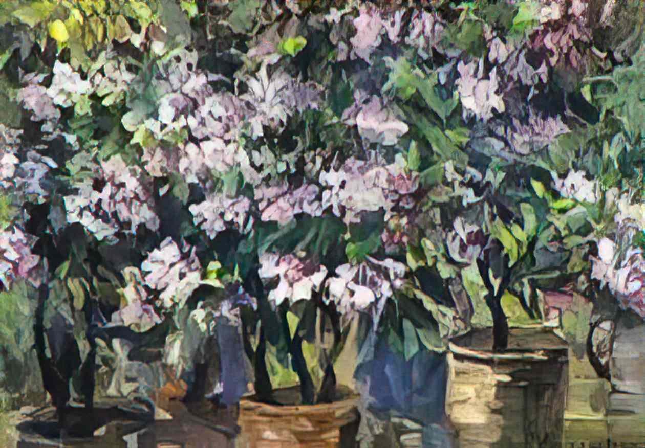 Pyotr Konchalovsky lilacs Art A4 Photo Print