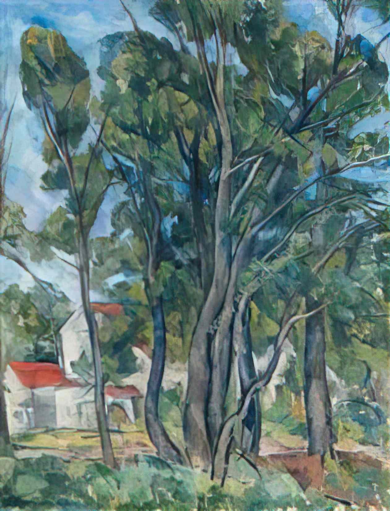 Pyotr Konchalovsky maples in abramtsevo 1920 Art A4 Photo Print