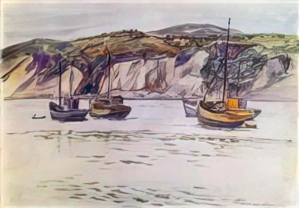 Pyotr Konchalovsky murmansk schooner 1937 Art A4 Photo Print