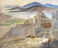 Pyotr Konchalovsky murmansk tulomstroy spillway 1936 Art A4 Photo Print