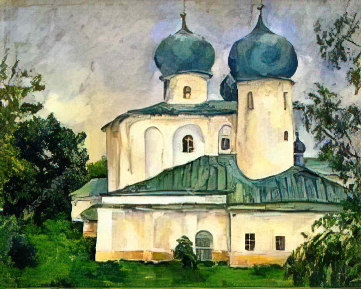Pyotr Konchalovsky novgorod anthony the roman 1925 Art A4 Photo Print