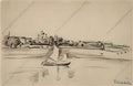 Pyotr Konchalovsky novgorod anthony the roman view from the river 1926 Art A4 Photo Print