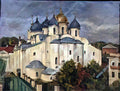 Pyotr Konchalovsky novgorod sophia 1925 Art A4 Photo Print