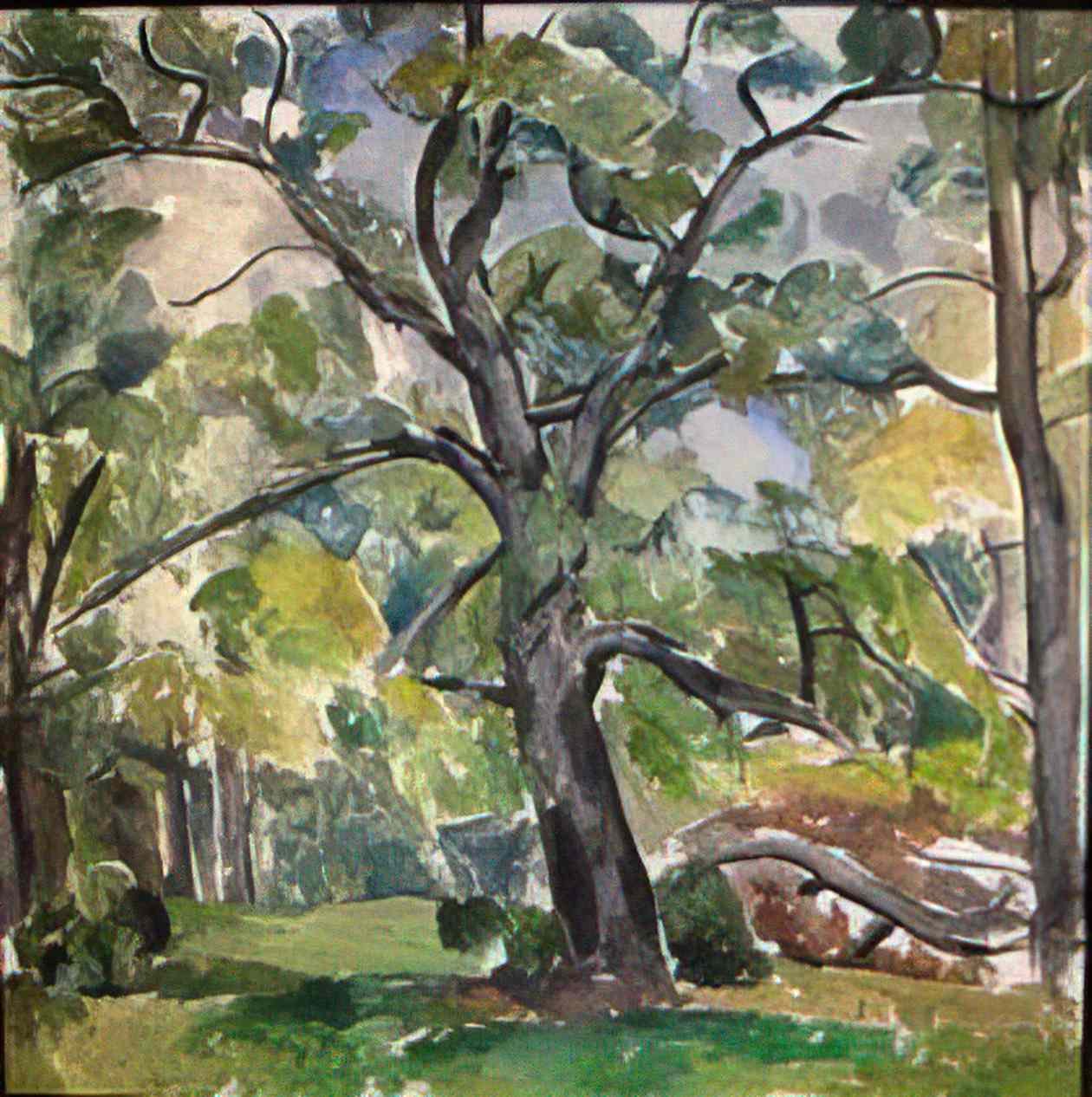 Pyotr Konchalovsky oak 1920 Art A4 Photo Print