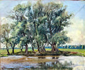 Pyotr Konchalovsky okorokovo pond 1946 Art A4 Photo Print