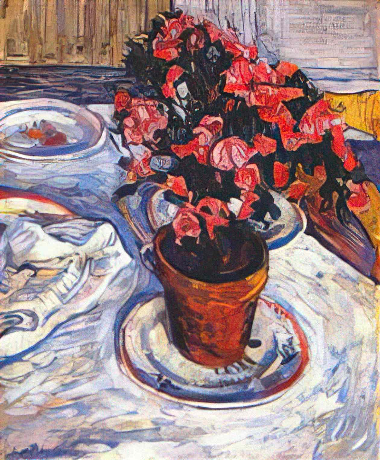 Pyotr Konchalovsky paris azaleas in a pot 1908 Art A4 Photo Print