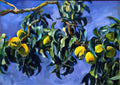 Pyotr Konchalovsky peaches on the branches 1930 Art A4 Photo Print