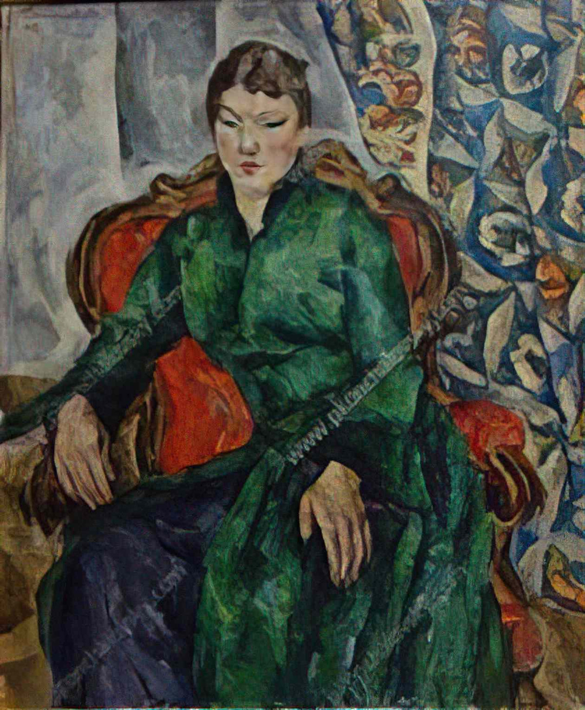 Pyotr Konchalovsky portrait of a e goncz 1918 1 Art A4 Photo Print