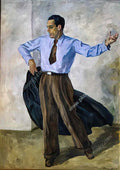 Pyotr Konchalovsky portrait of manuel pavon 1940 Art A4 Photo Print