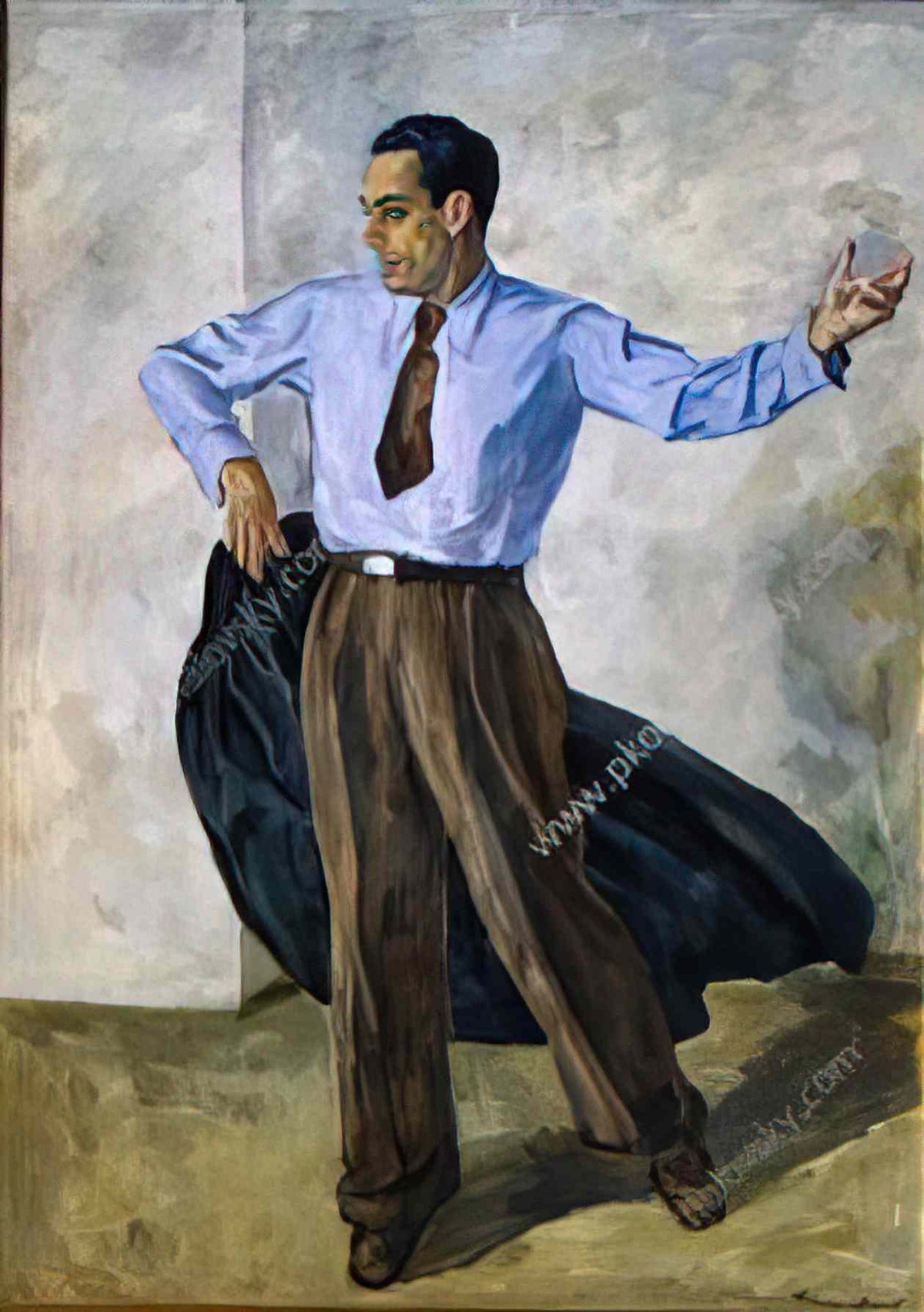 Pyotr Konchalovsky portrait of manuel pavon 1940 Art A4 Photo Print