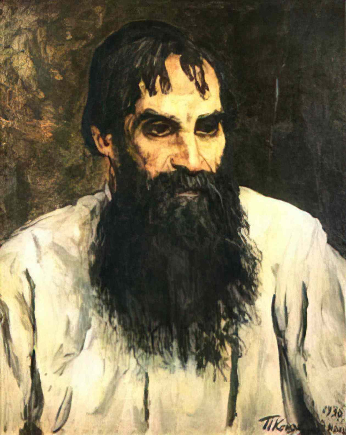 Pyotr Konchalovsky portrait of national artist a woodcarver a ershov 1 Art A4 Photo Print