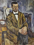 Pyotr Konchalovsky portrait of the sculptor p bromirsky 1919 Art A4 Photo Print