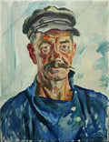 Pyotr Konchalovsky portrait of worker yakobchenko 1938 Art A4 Photo Print