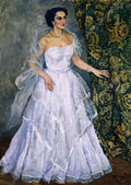Pyotr Konchalovsky portrait singer zara alexandrovna dolukhanov Art A4 Photo Print