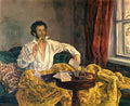 Pyotr Konchalovsky pushkin at the mikhailovsky Art A4 Photo Print