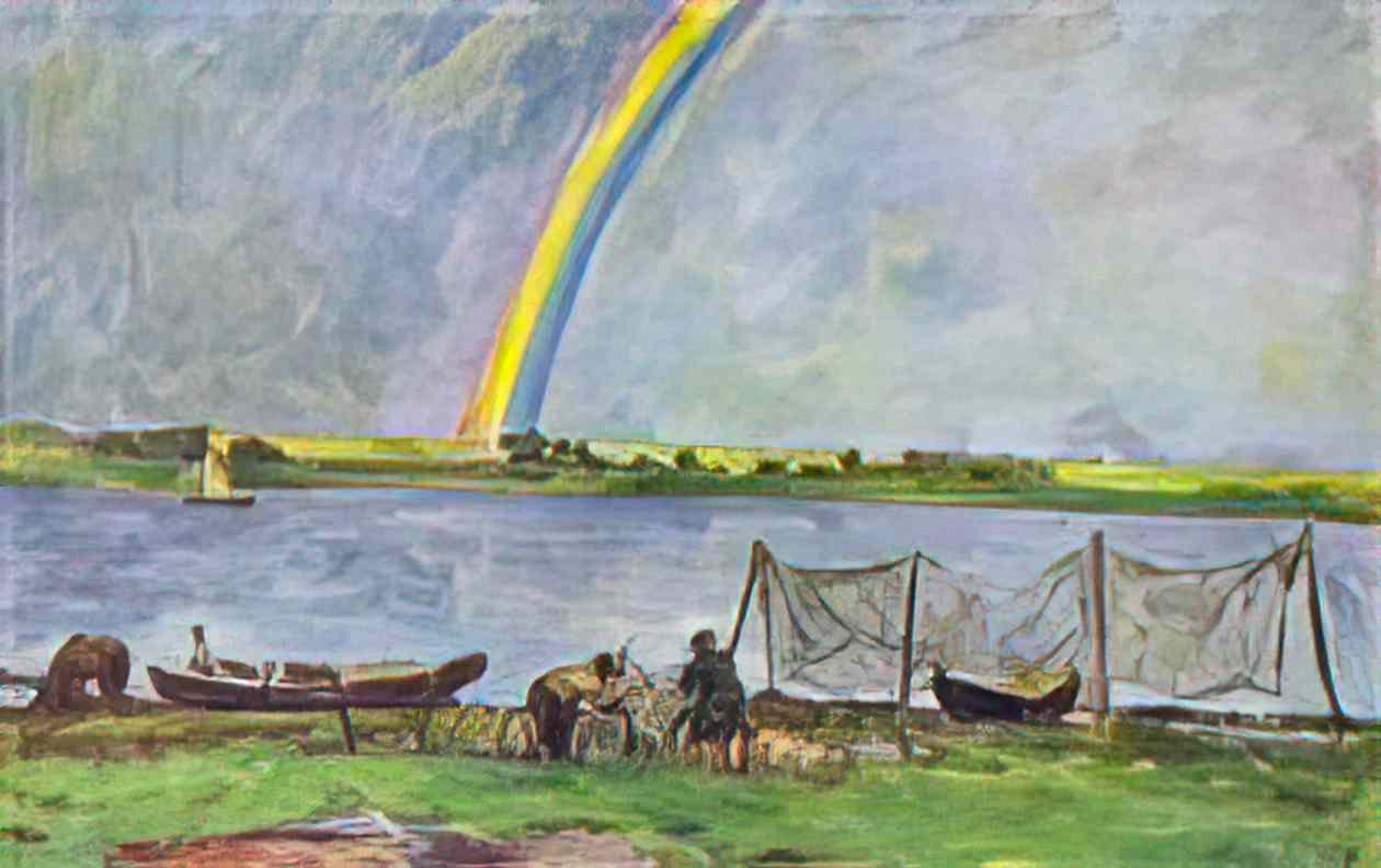 Pyotr Konchalovsky rainbow Art A4 Photo Print