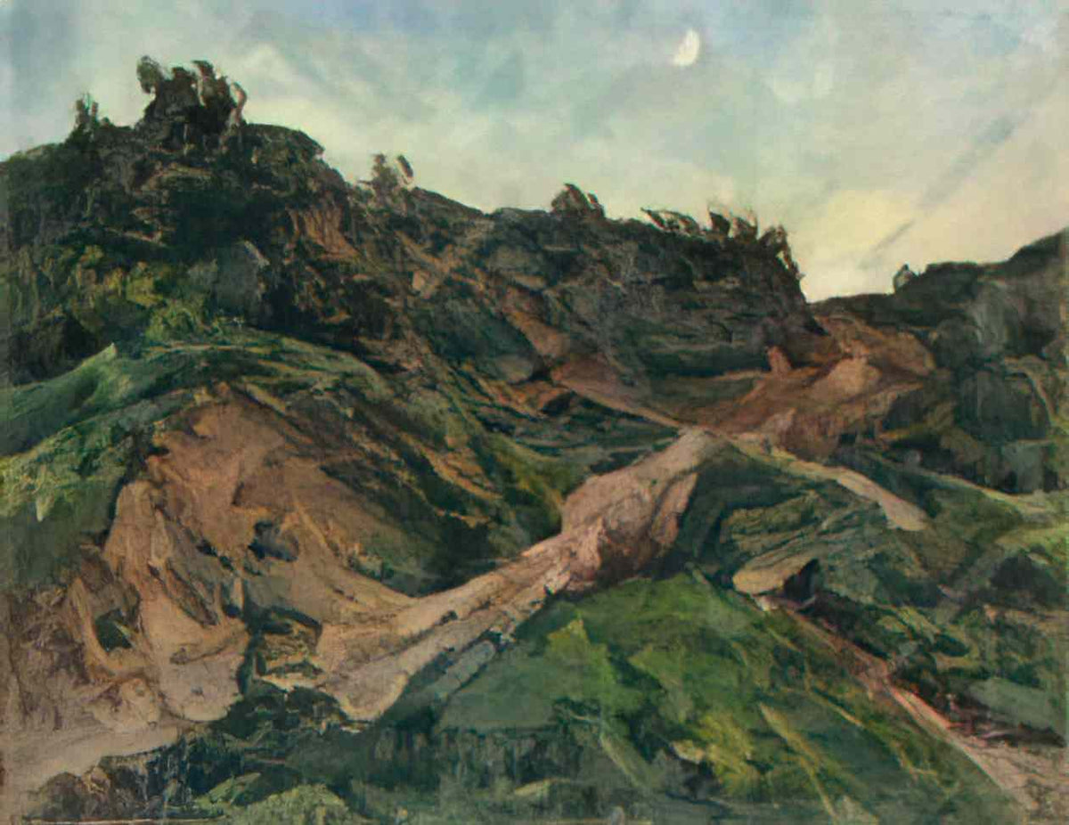 Pyotr Konchalovsky ravines 1923 Art A4 Photo Print