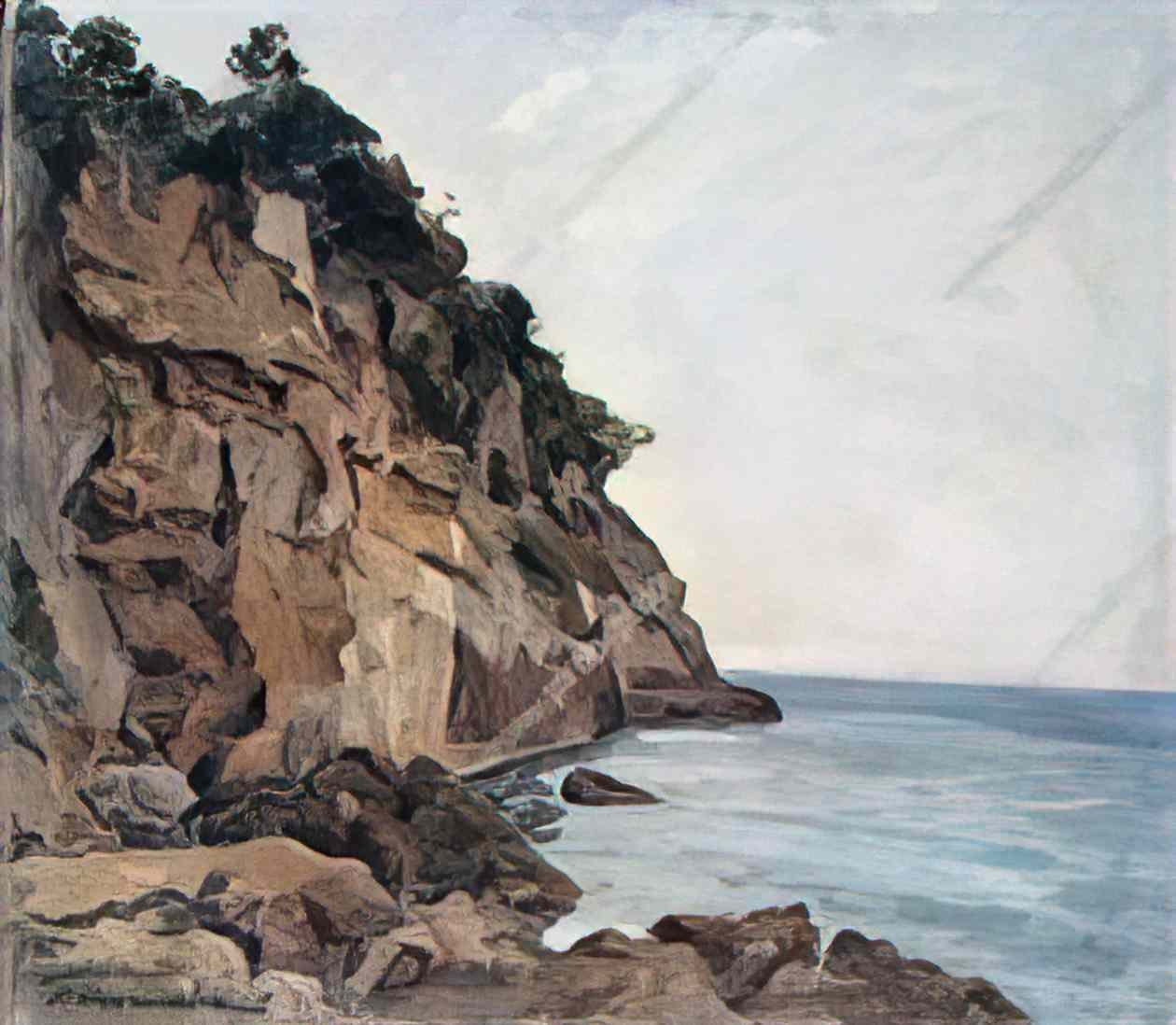 Pyotr Konchalovsky rocks in sorrento 1924 Art A4 Photo Print