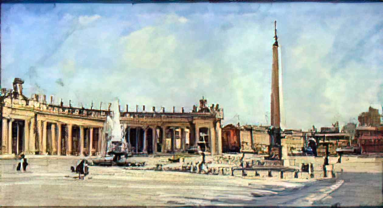 Pyotr Konchalovsky rome st peter s cathedral 1924 Art A4 Photo Print