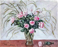 Pyotr Konchalovsky roses and asparagus 1955 Art A4 Photo Print