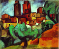 Pyotr Konchalovsky san gimignano 1912 Art A4 Photo Print