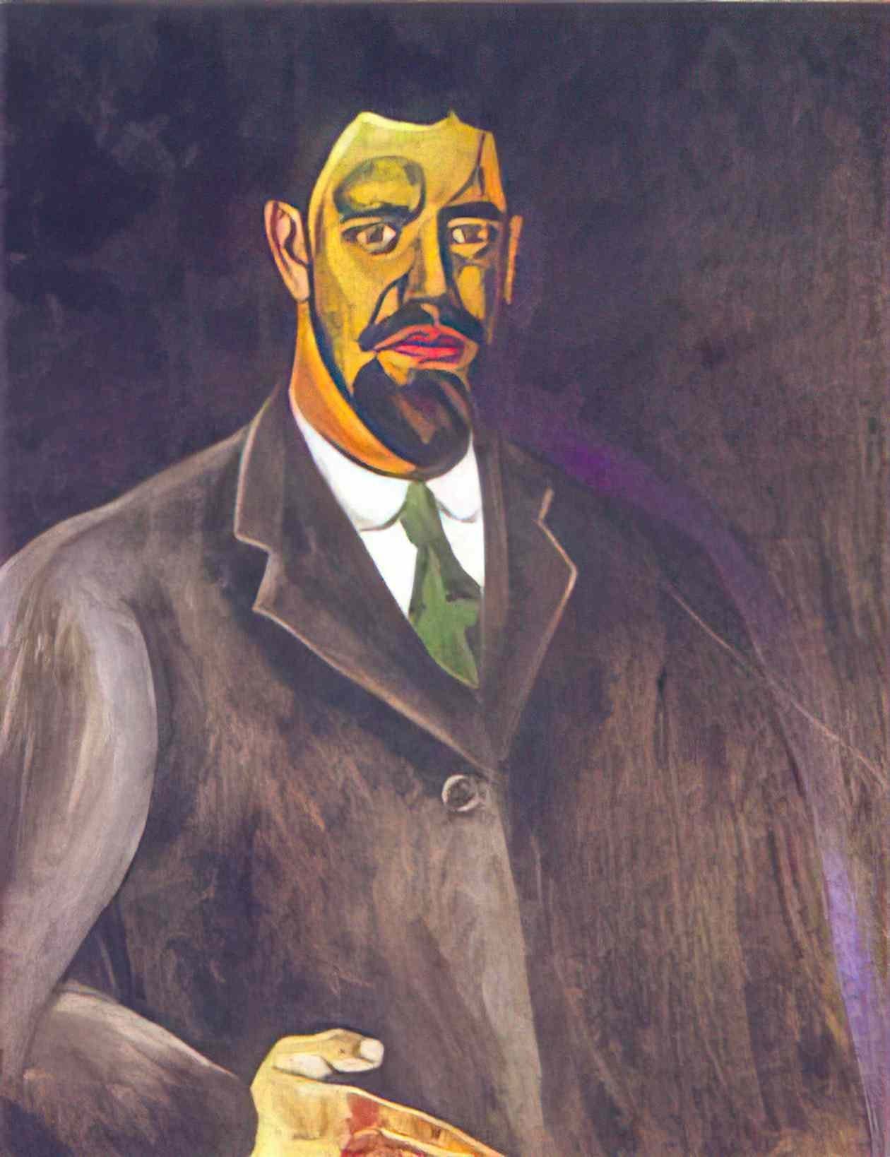 Pyotr Konchalovsky self portrait 1910 Art A4 Photo Print