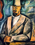 Pyotr Konchalovsky self portrait 1912 Art A4 Photo Print