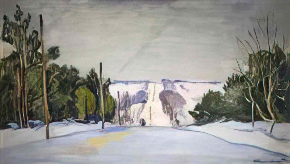 Pyotr Konchalovsky shosse in winter 1933 Art A4 Photo Print