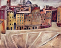 Pyotr Konchalovsky siena the urban landscape 1912 Art A4 Photo Print