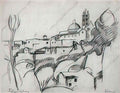 Pyotr Konchalovsky sienna the urban landscape 1912 Art A4 Photo Print