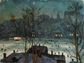 Pyotr Konchalovsky skating rink dynamo 1948 Art A4 Photo Print