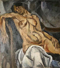 Pyotr Konchalovsky sleeping woman 1917 Art A4 Photo Print