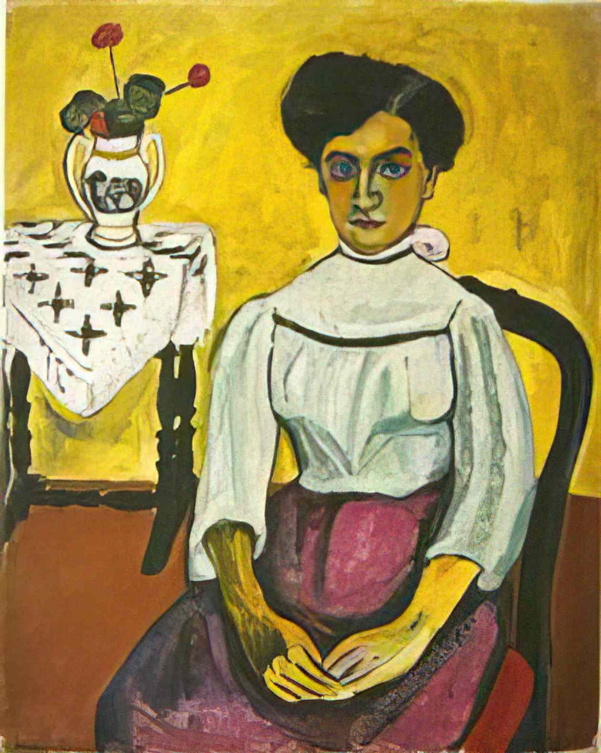 Pyotr Konchalovsky spanish woman 1910 Art A4 Photo Print