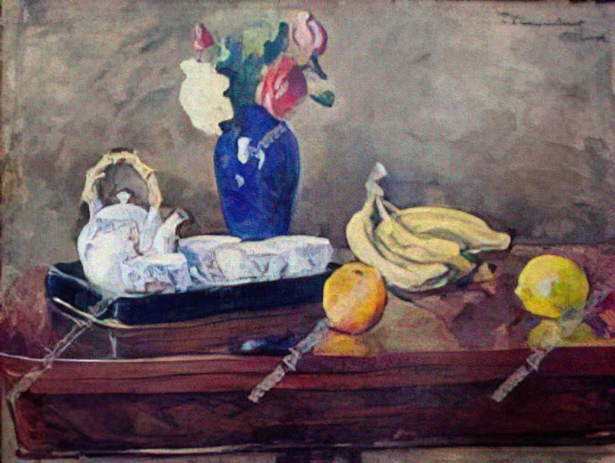Pyotr Konchalovsky still life bananas 1942 Art A4 Photo Print