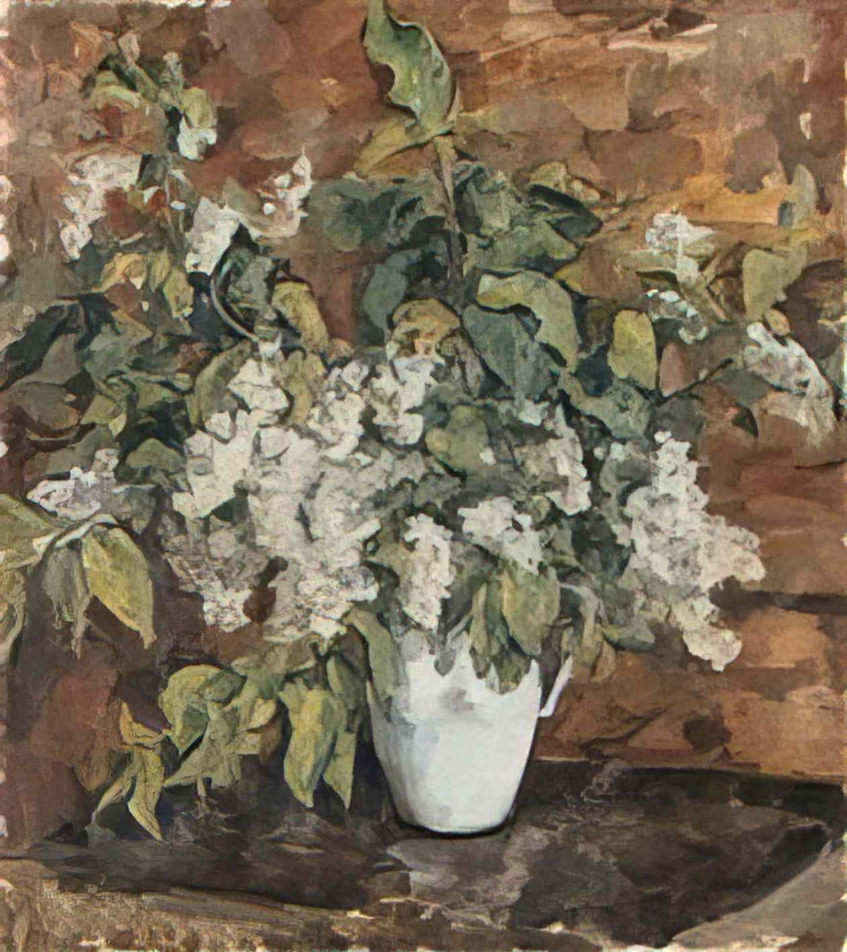 Pyotr Konchalovsky still life bird cherry 1932 Art A4 Photo Print