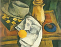 Pyotr Konchalovsky still life checkers and oranges 1916 Art A4 Photo Print