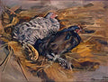 Pyotr Konchalovsky still life hens 1930 Art A4 Photo Print
