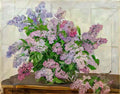 Pyotr Konchalovsky still life lilac against the stove 1954 Art A4 Photo Print