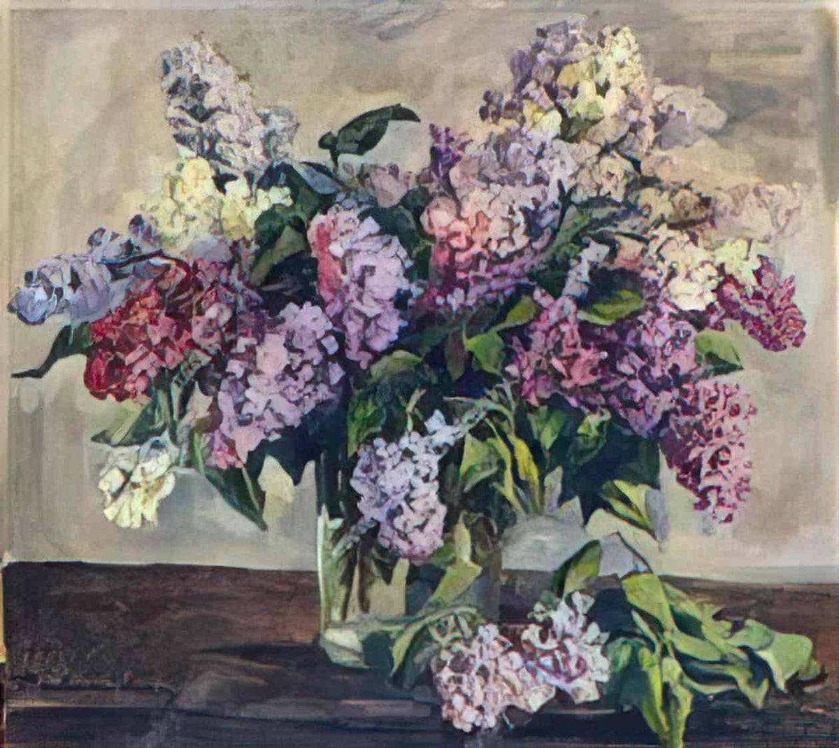 Pyotr Konchalovsky still life lilacs pyotr konchalovsky 1933 Art A4 Photo Print