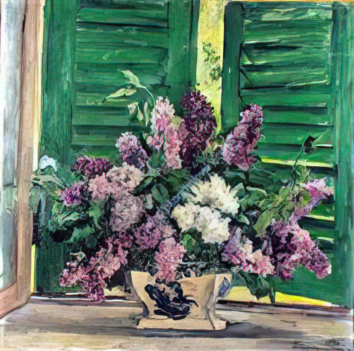 Pyotr Konchalovsky still life morning lilac 1946 Art A4 Photo Print
