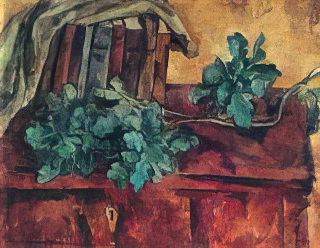 Pyotr Konchalovsky still life oak branch 1921 Art A4 Photo Print