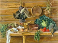 Pyotr Konchalovsky still life pantry 1934 Art A4 Photo Print
