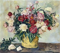 Pyotr Konchalovsky still life peonies in a basket 1935 Art A4 Photo Print