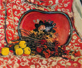 Pyotr Konchalovsky still life red tray and ash 1947 Art A4 Photo Print