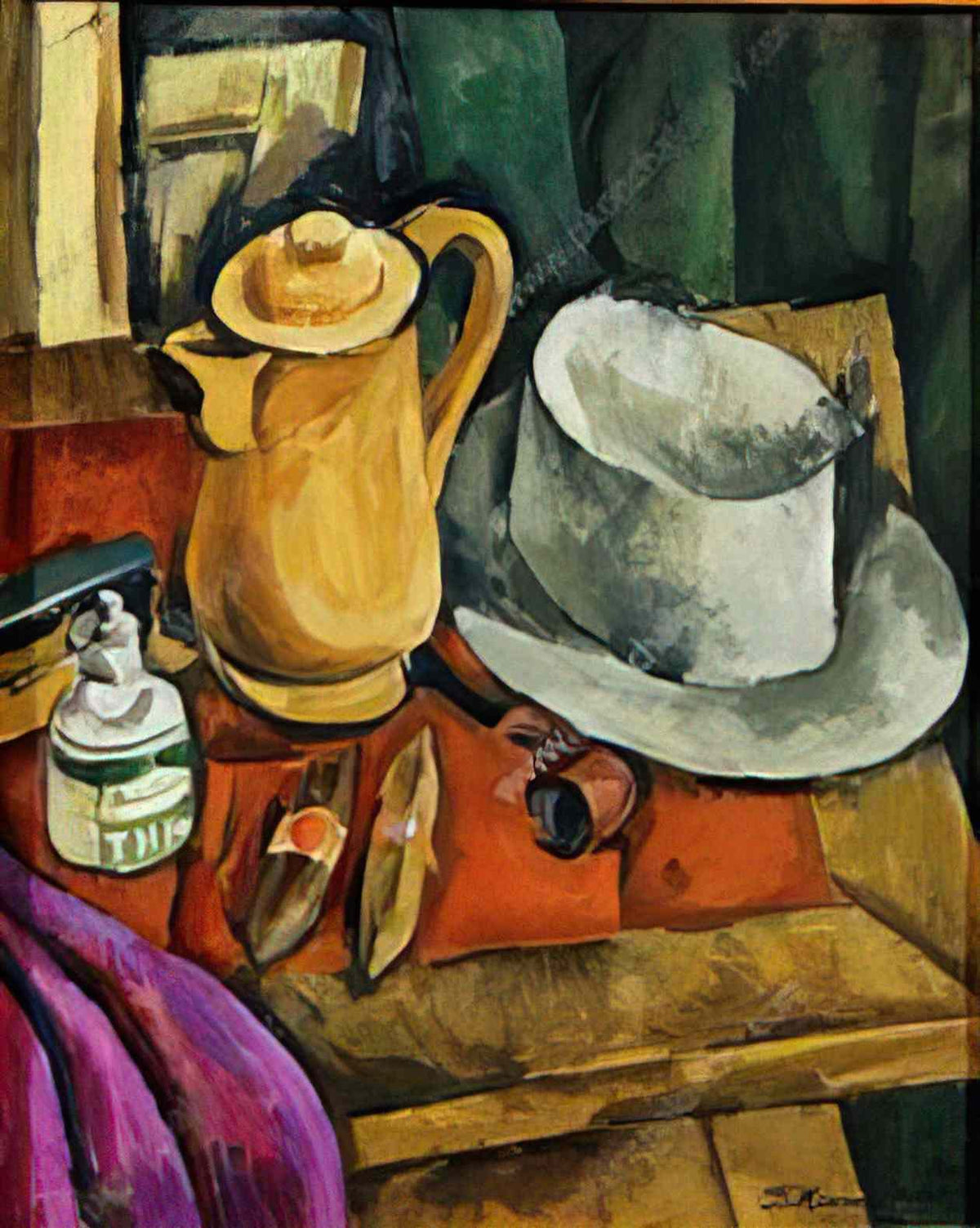 Pyotr Konchalovsky still life sombrero 1916 Art A4 Photo Print