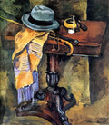 Pyotr Konchalovsky still life table with a hat 1929 Art A4 Photo Print