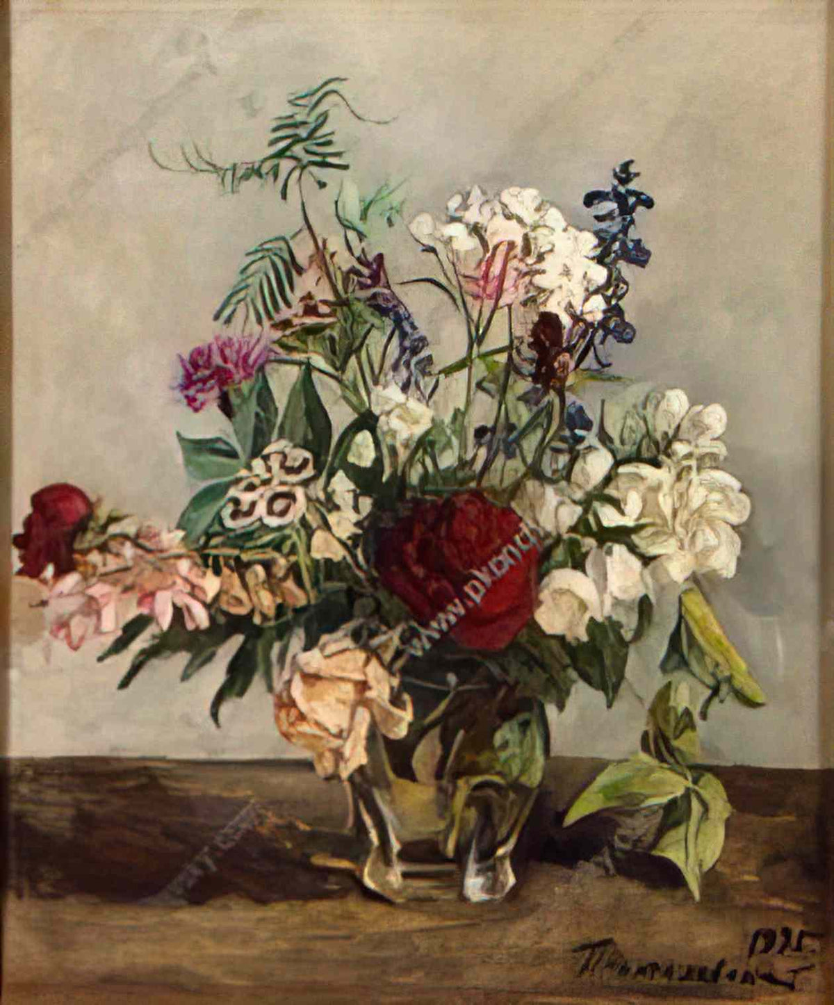 Pyotr Konchalovsky still life the dutch bouquet 1935 1 Art A4 Photo Print
