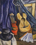 Pyotr Konchalovsky still life the guitar 1917 Art A4 Photo Print